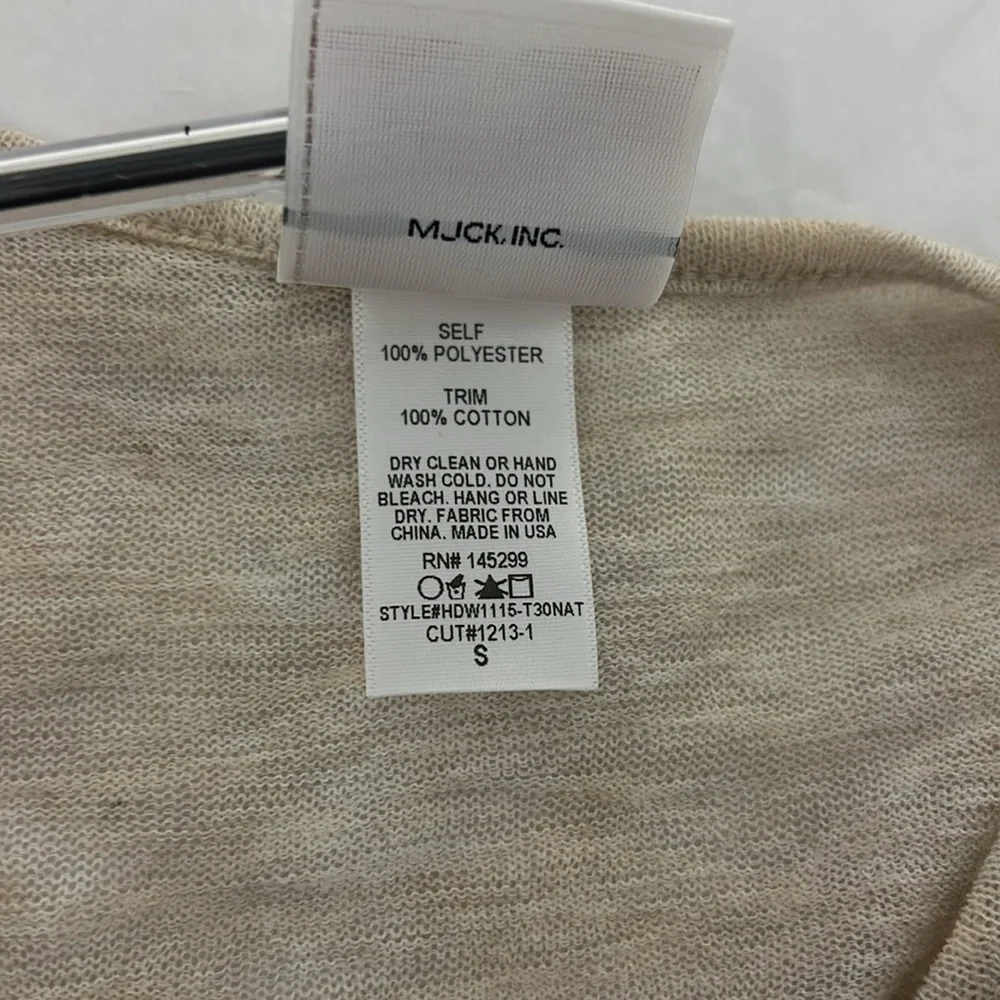 Harley-Davidson Cream and Pink Embellished Cold-Shoulder Top - Picture 6 of 8